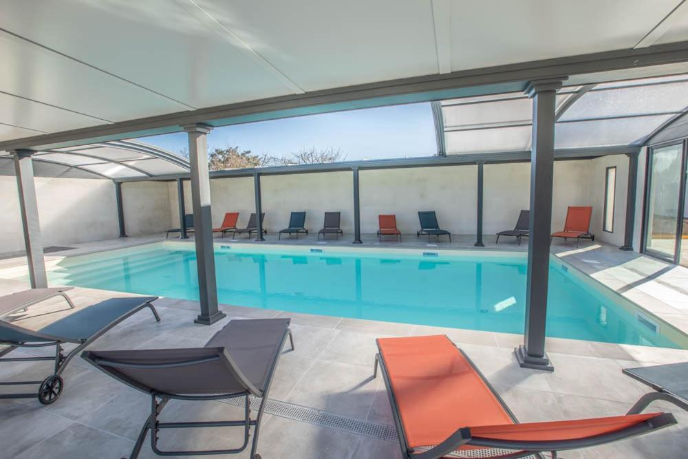Le Pacha Maison Avec Piscine/Parking/Wifi/Plages 5Kms Ле-Мат Экстерьер фото