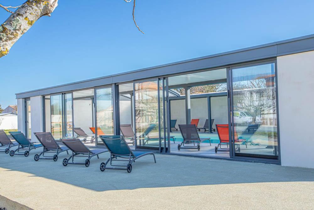 Le Pacha Maison Avec Piscine/Parking/Wifi/Plages 5Kms Ле-Мат Экстерьер фото