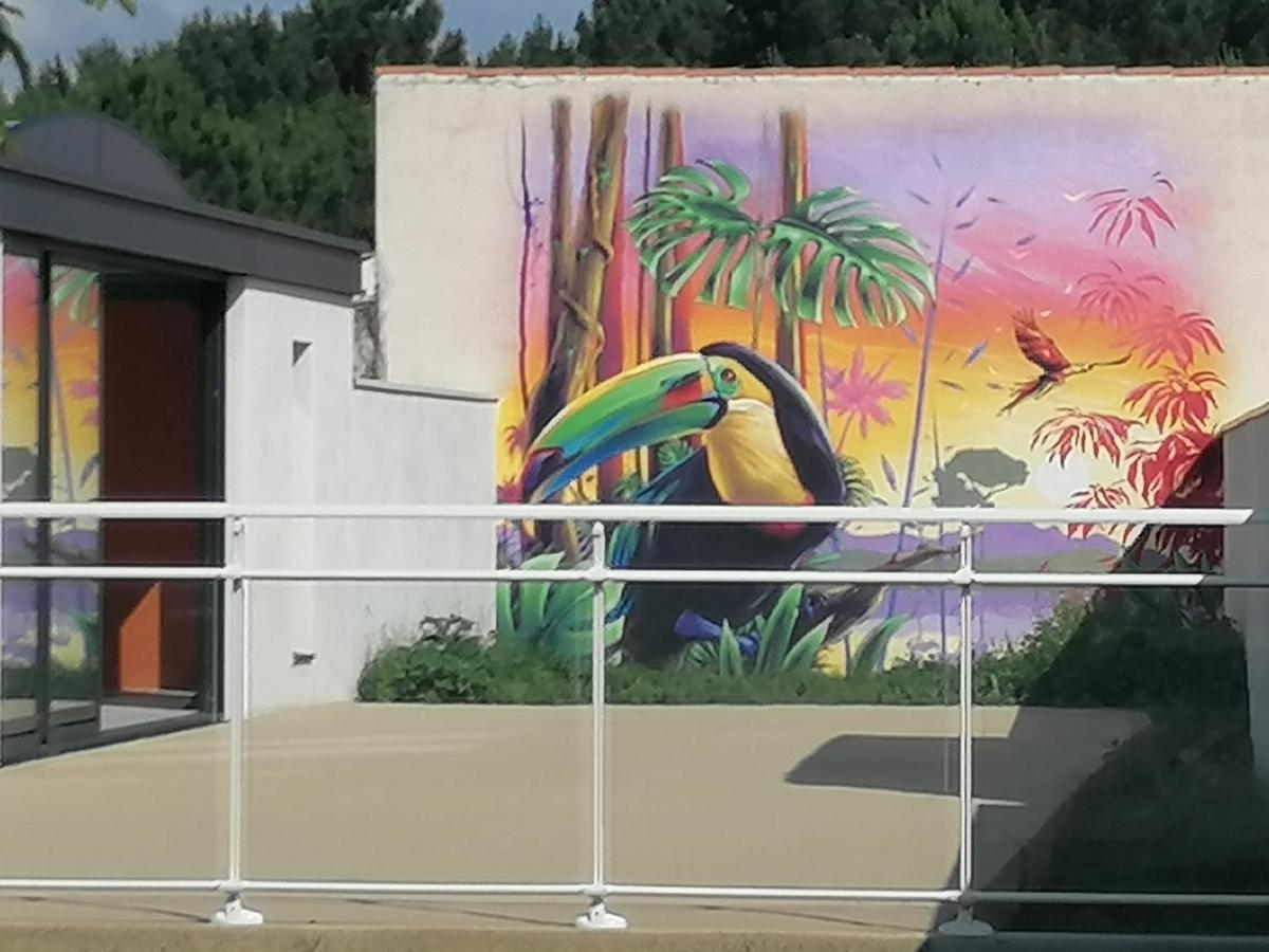Le Pacha Maison Avec Piscine/Parking/Wifi/Plages 5Kms Ле-Мат Экстерьер фото